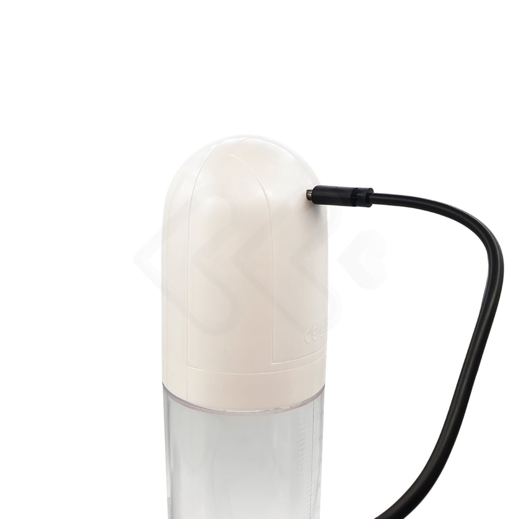 Bomba Peniana Elétrica com Botão de Descompressão do Ar e Carregamento Via Cabo USB - LuvPump Automatic Penis Pump | 20,7 x 6 cm | Cor: Branco - 6