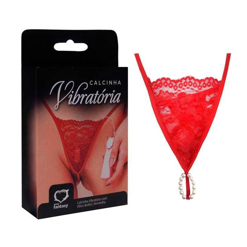 Calcinha Tailandesa em Renda com Bullet e Controle Remoto - Sexy Fantasy | Tamanho Único - 1