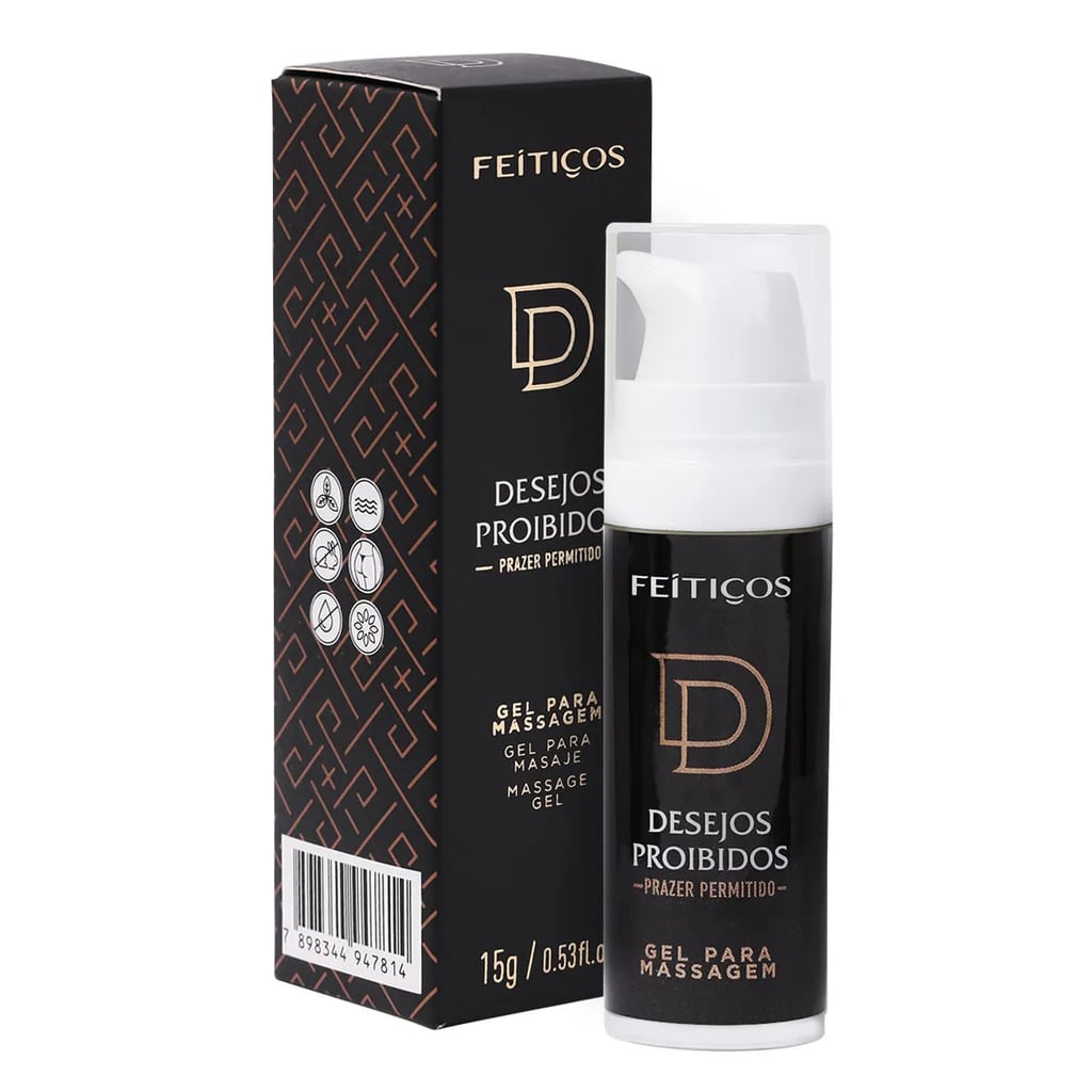 Gel Lubrificante Dessensibilizante Anal à Base d'água com Óleos Essenciais - Feitiços Aromáticos Desejos Proibidos | 15g - 1