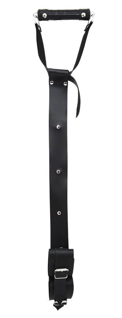 Mordaça em Forma de Bastão com Par de Algemas Traseira - La Pimienta Sado - 1