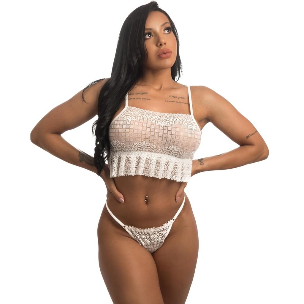 Conjunto Isadora - Lingerie Amor e Sedução | Disponível em 4 Cores e 4 Tamanhos - 3