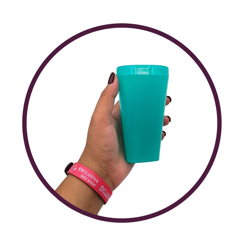 Porta Esterilizador para Coletor Menstrual - Fleurity | Cor: Verde Tiffany - 3