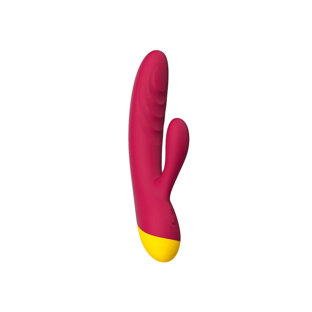 Vibrador Estimulador de Clítoris e Ponto G A Prova D'Água Feito em Silicone com 10 Modos de Vibração e Carregamento via USB - ROMP Jazz - 21,5 x 3,5 cm - 4