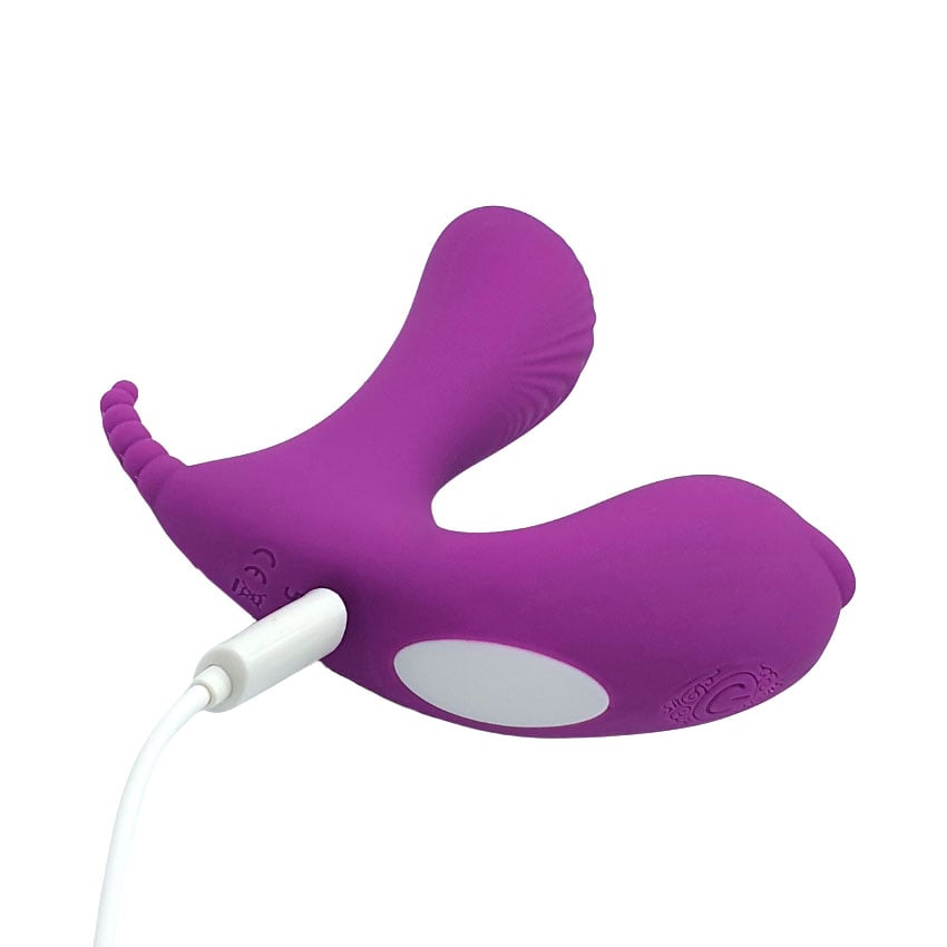 Vibrador de Clitóris, Ponto G e Períneo com 9 Modos de Vibrações e Controle Remoto Sem Fio - S-Hande Cara | Disponível em 2 Cores - 2