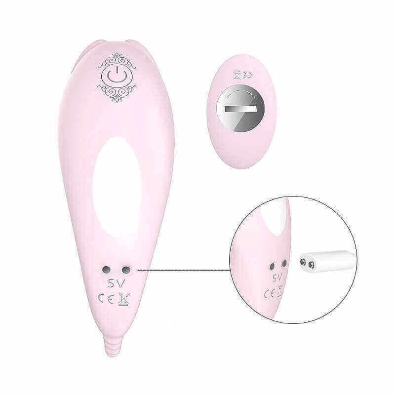 Vibrador de Clitóris, Ponto G e Períneo com 9 Modos de Vibrações e Controle Remoto Sem Fio - S-Hande Cara | Disponível em 2 Cores - 6