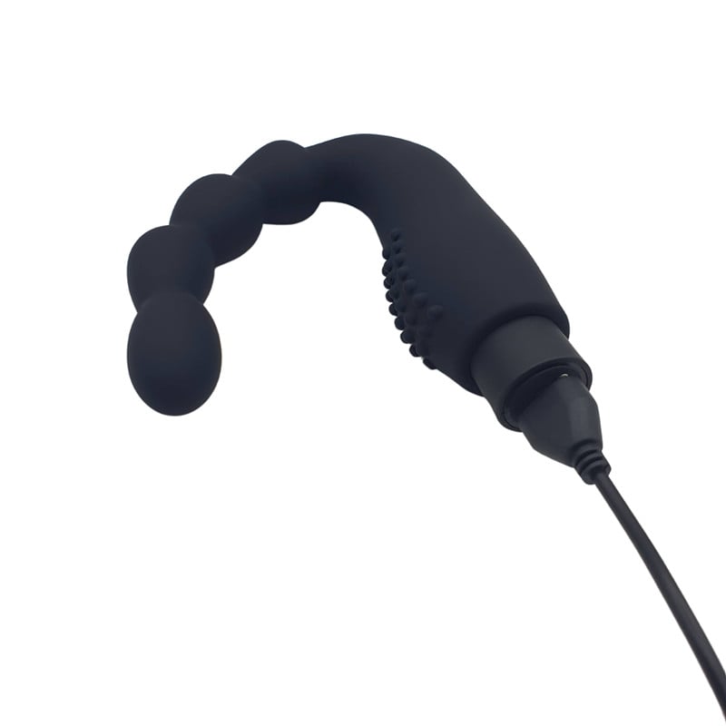 Estimulador de Próstata e Períneo com 7 Modos de Vibrações, 4 Velocidades, Controle Remoto Sem Fio e Recarregável - Topo Toys | 11 x 2,3 cm - 4