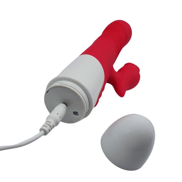 Vibrador de Clitóris e Ponto G Recarregável com 12 Modos de Vibrações e 3 Modos Vai e Vem - Intt Vai e Vem do Prazer | 14,0 x 3,6 cm - 3