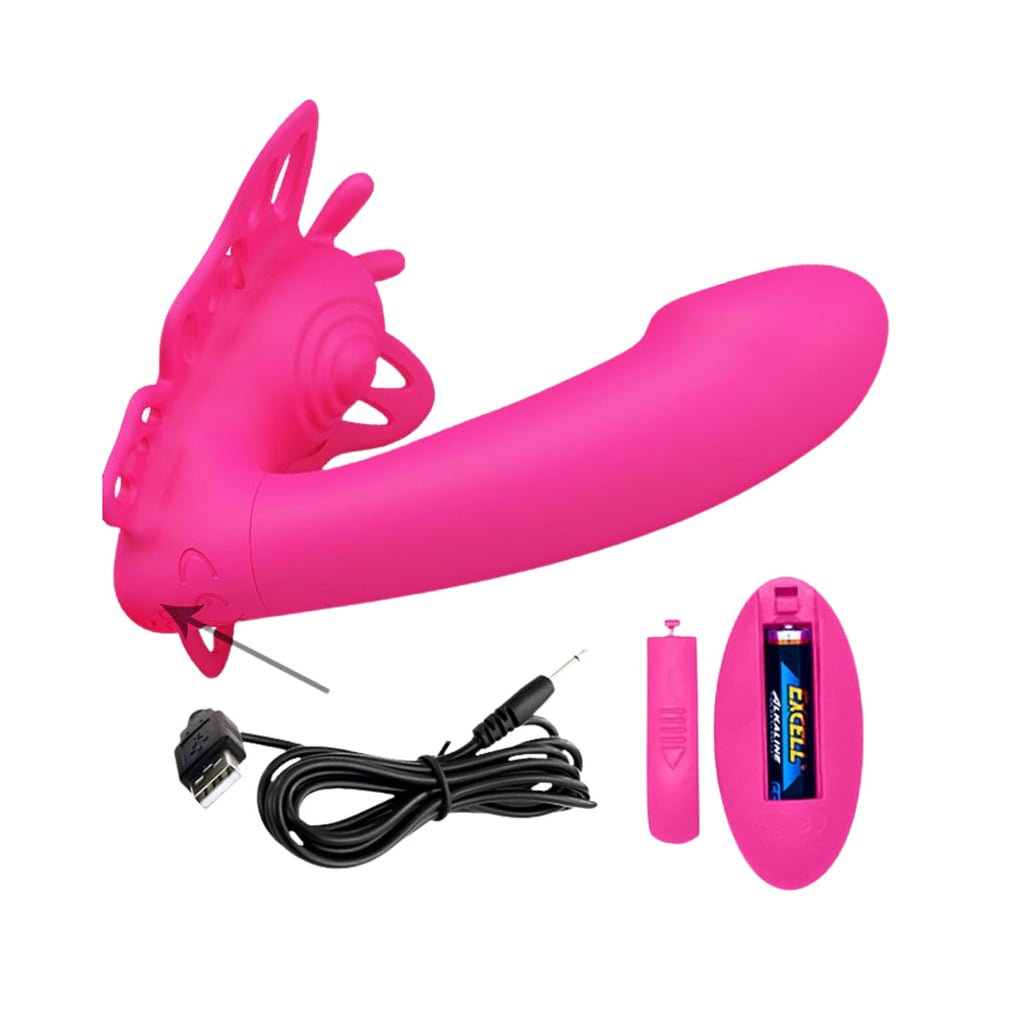 Vibrador de Ponto G em Forma de Borboleta com Estimulador de Clitóris, 12 Modos de Vibração, 4 Pulsações e Controle Remoto sem Fio - Pretty Love Katherine | 8 x 2,5 cm - 7