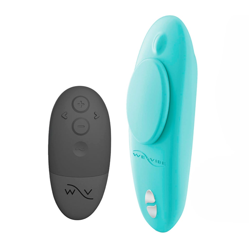 Vibrador para Calcinha Recarregável em Silicone com 10 Modos de Vibração com Controle Remoto Sem Fio - 9,2 x 2,8 cm | We-Vibe Moxie + - 2